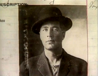 Magnus Olson (alias Frank Z. Wilson) — Photo d'identité judiciaire, 30 août 1911<br />KUED